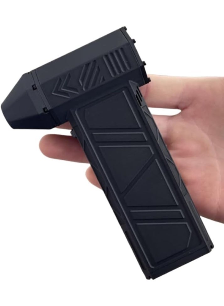 مروحة توربو نفاثة صغيرة قابلة لإعادة الشحن بسرعة 130,000 دورة في الدقيقة - منفاخ يدوي قوي بمحرك بدون فرش، تحكم متعدد السرعات، حماية حرارية وعمر بطارية طويل - Image 2